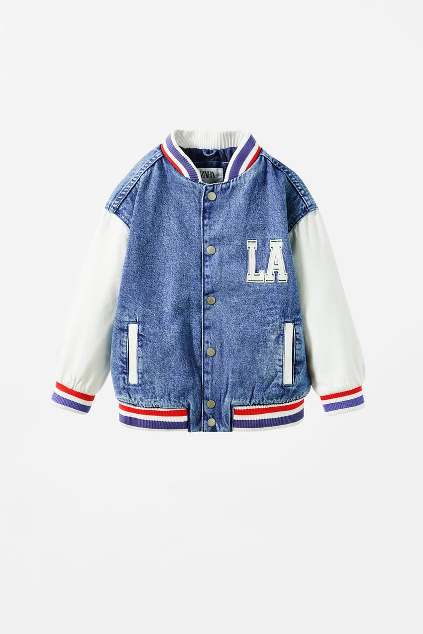 Куртка бомбер для девочки 8654 ZARA 140 см Синий 64010 от продавца ...