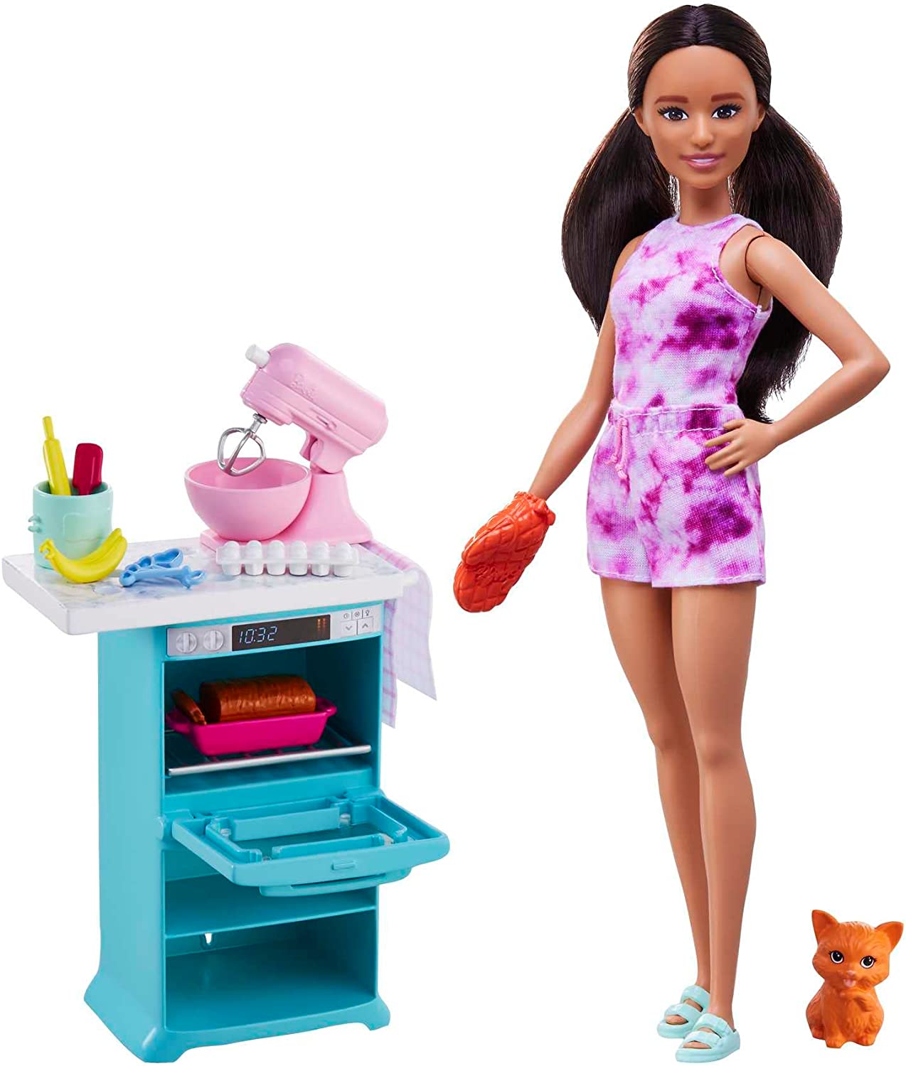 Кукла Барби и кухня Barbie Doll & Kitchen Playset (HCD44) – фото, отзывы,  характеристики в интернет-магазине ROZETKA от продавца: Вuy here | Купить в  Украине: Киеве, Харькове, Днепре, Одессе, Запорожье, Львове