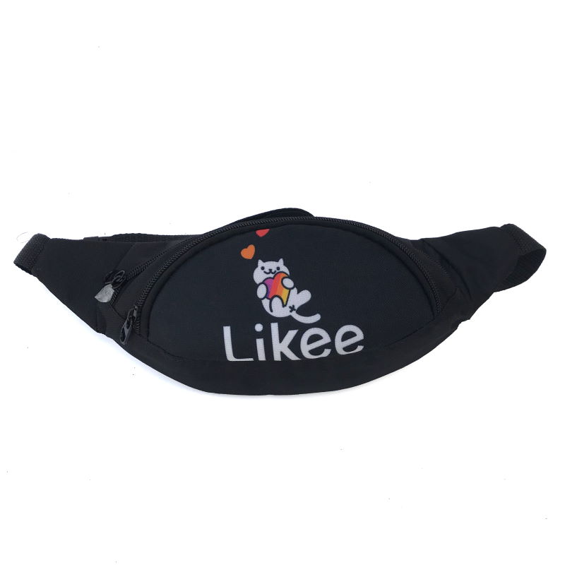 

Сумка Бананка Лайк на пояс Cappuccino Toys LIKEE 1533-4 черная