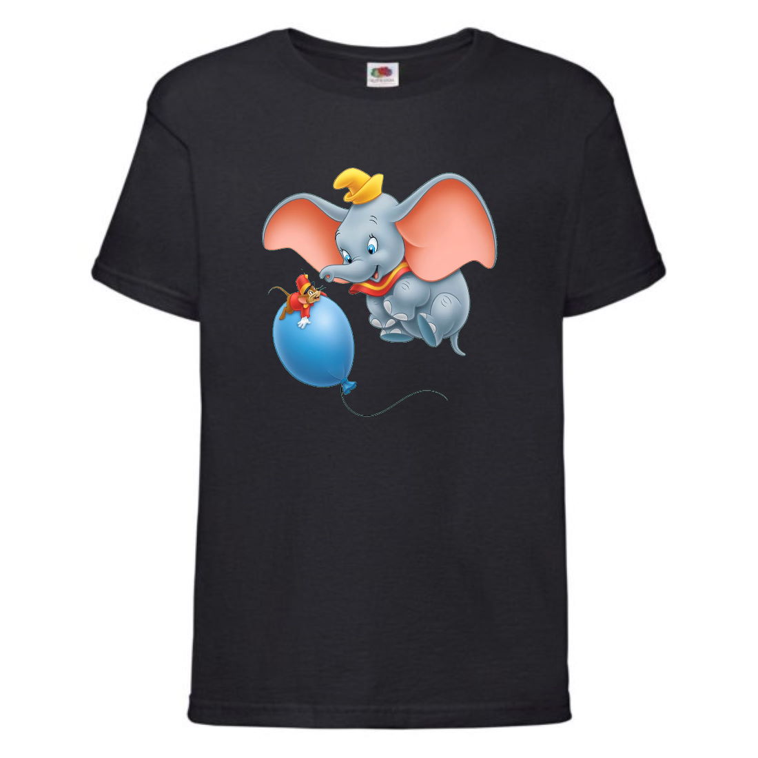 

Футболка детская Дамбо (Dumbo) черная (top DMB2 blc) 128 см
