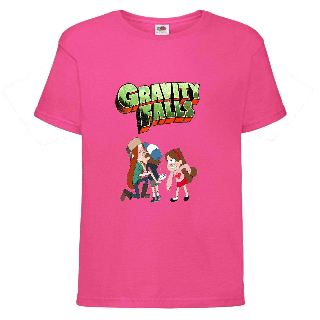 

Футболка детская Гравити Фолз Мэйб и Диппер 9 (Gravity Falls Mayb and Dipper 9) розовая (GF pin-04) 164 см