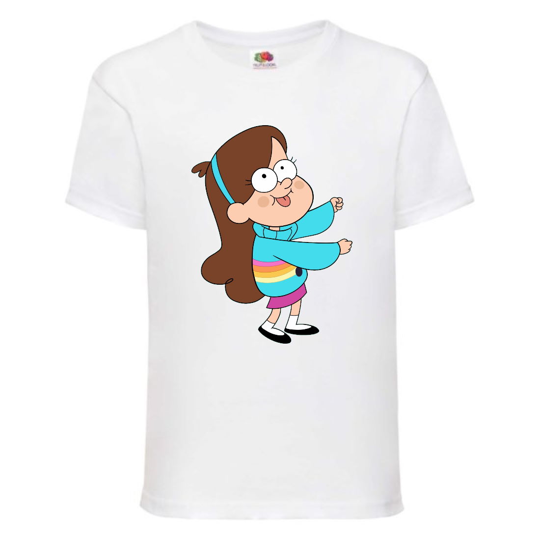 

Футболка детская Гравити Фолз Мэйбл 2 (Gravity Falls Maybl 2) белая (GF wh-004) 116 см
