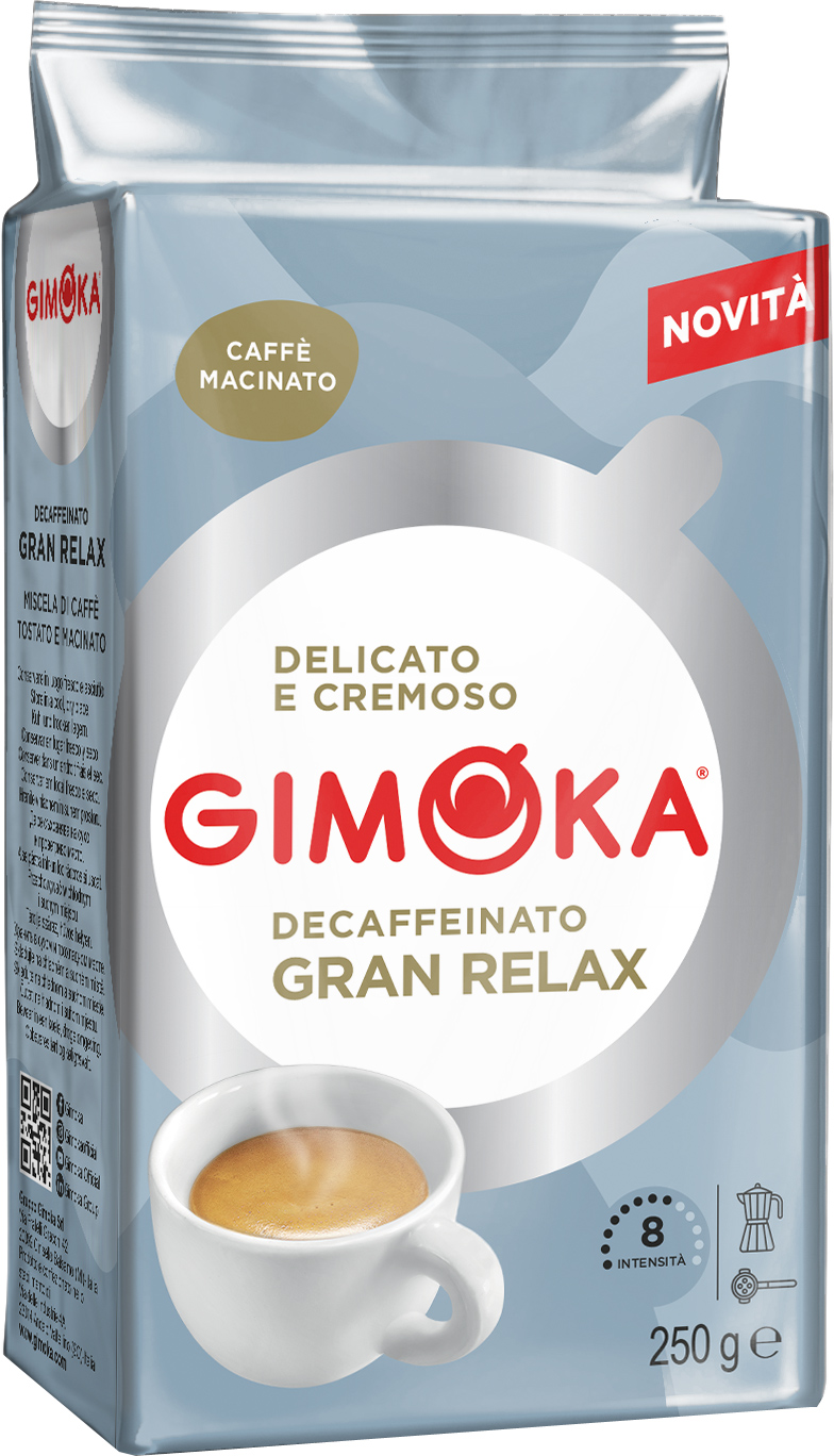 Купить Кофе молотый Gimoka Gran Relax Dec 250 г (8003012000169 ...