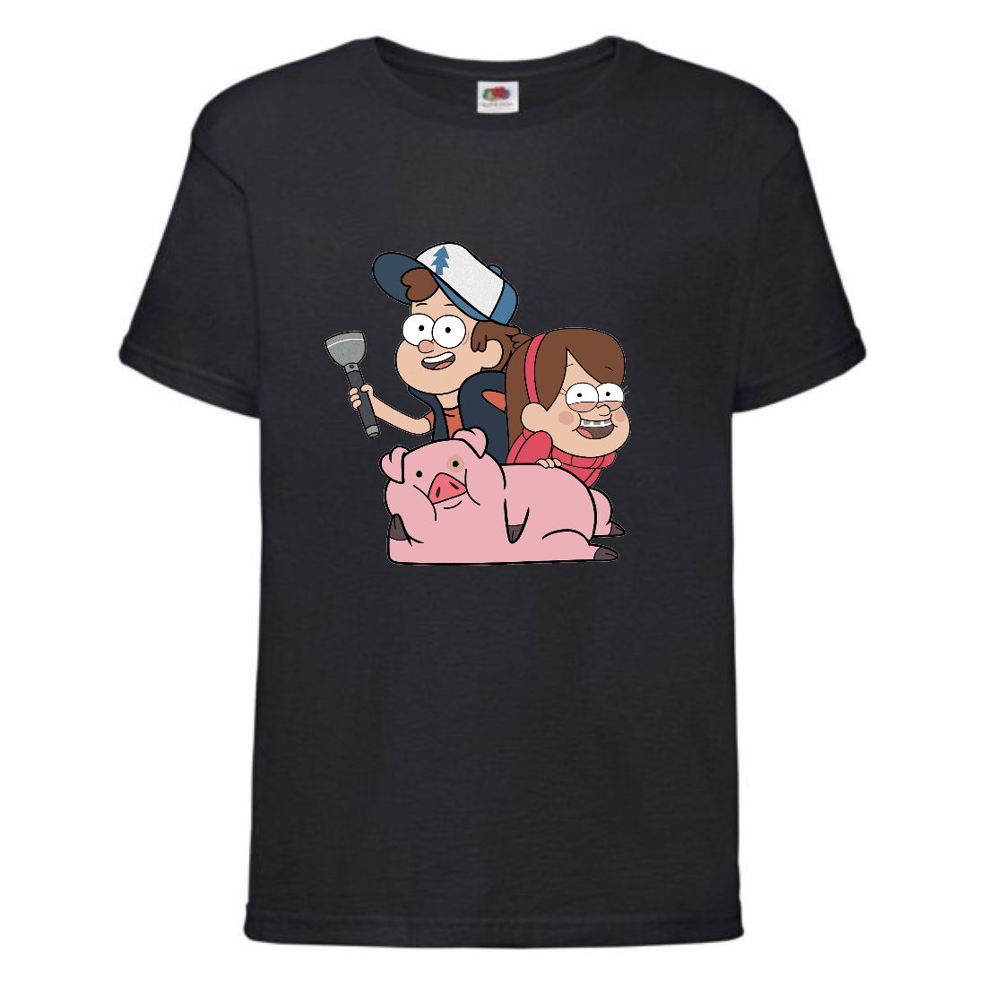 

Футболка детская Гравити Фолз мэйб и Диппер 10 (Gravity Falls Mayb and Dipper 10) черная (GF blc-04) 128 см