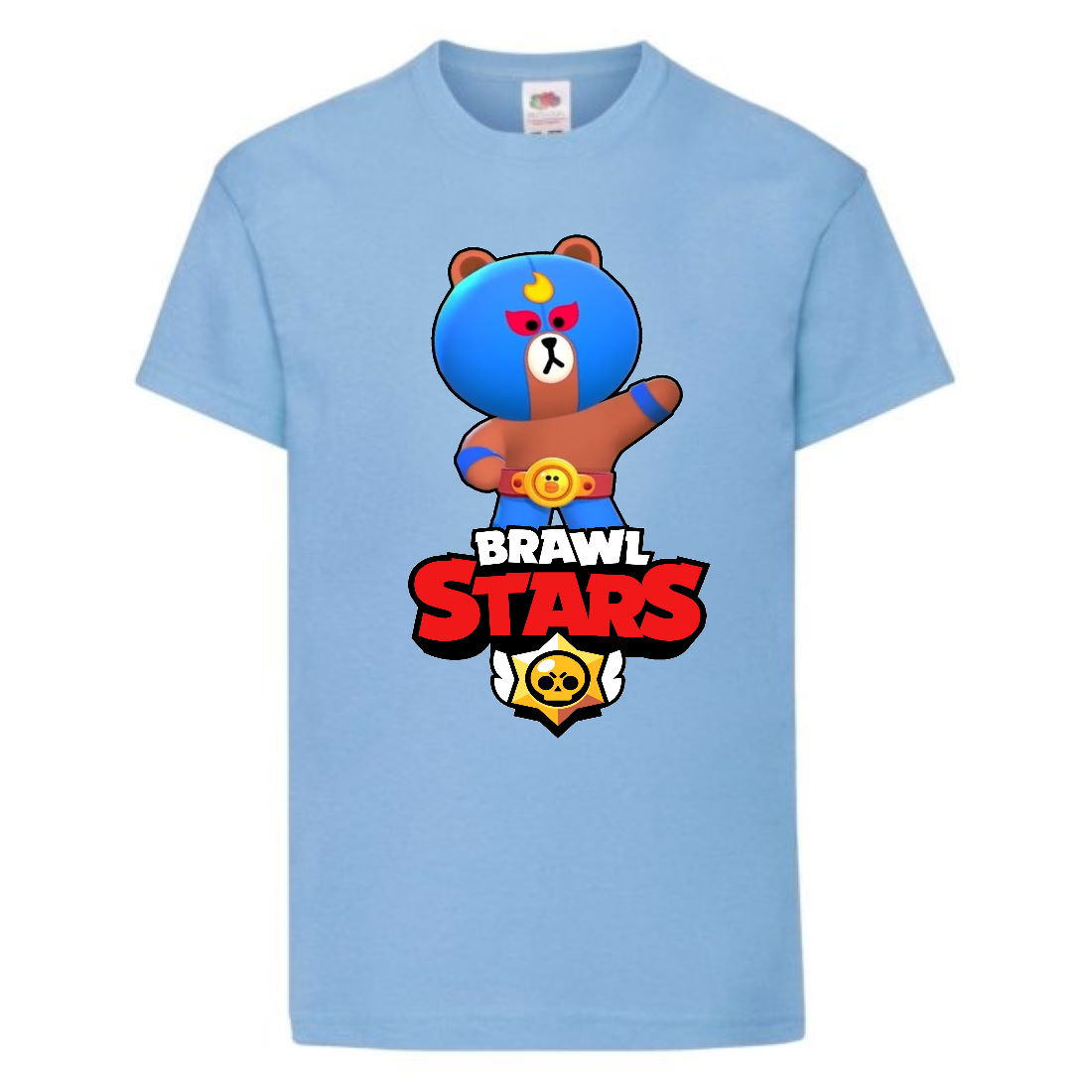 

Футболка детская Бравл Старс Эль Браун (Brawl Stars El Brown) светлоголубая (BS ElBro libl-1) 116 см
