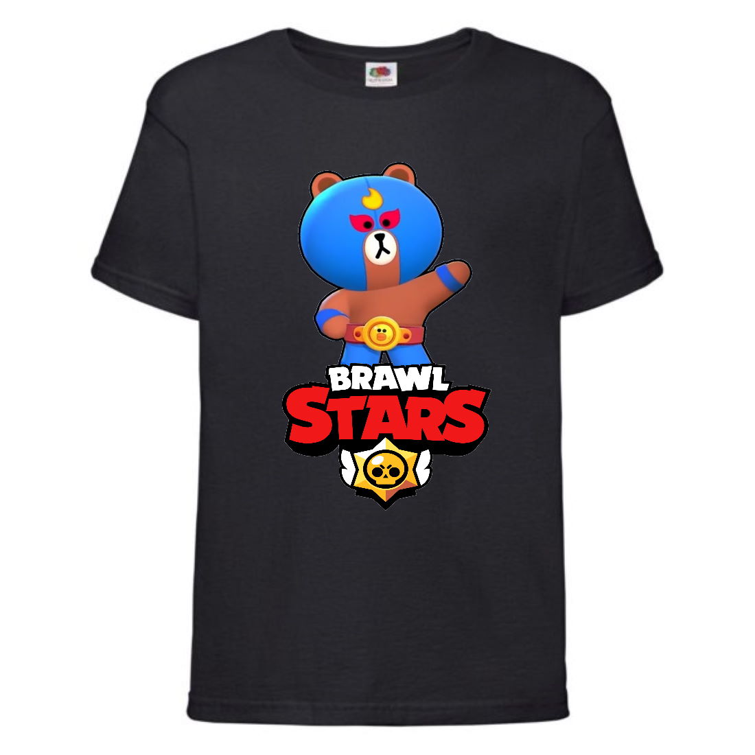 

Футболка детская Бравл Старс Эль Браун (Brawl Stars El Brown) черная (BS ElBro blc-1) 164 см