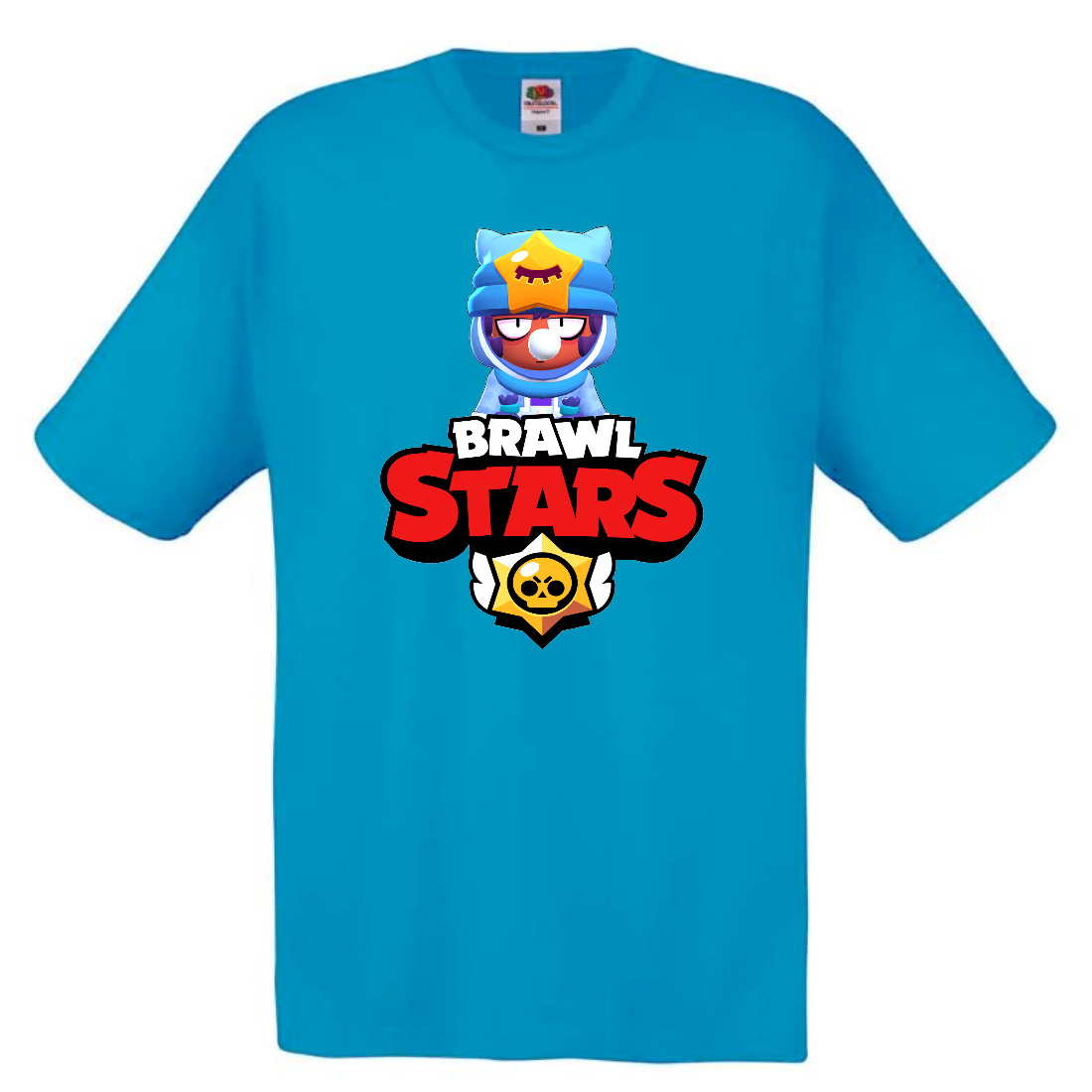 

Футболка детская Бравл Старс Сэнди 2 (Brawl Stars Sandy) голубая 116 см