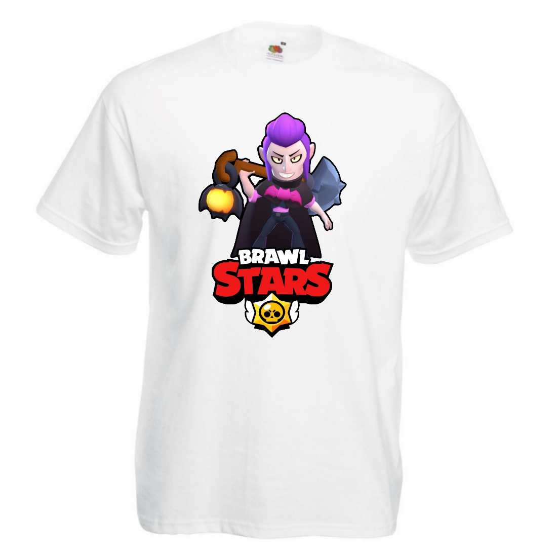 

Футболка детская Бравл Старс Мортис (Brawl Stars Mortis) белая 164 см