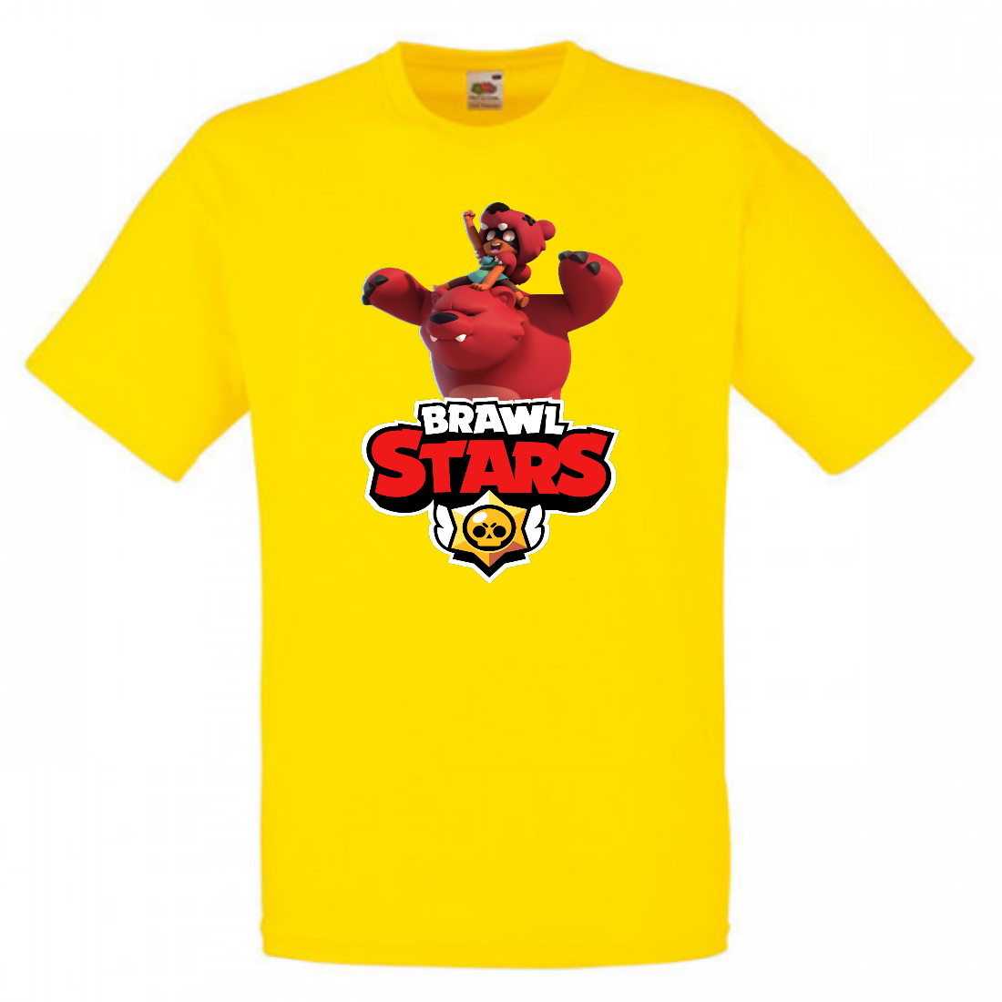 

Футболка детская Бравл Старс Нита (Brawl Stars Nita) желтая 140 см