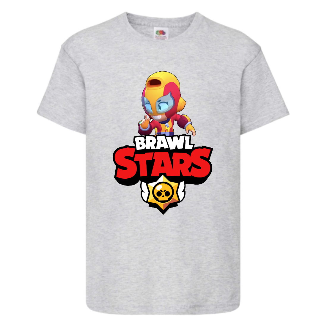 

Футболка детская Бравл Старс Макс (Brawl Stars Maks) серый 140 см