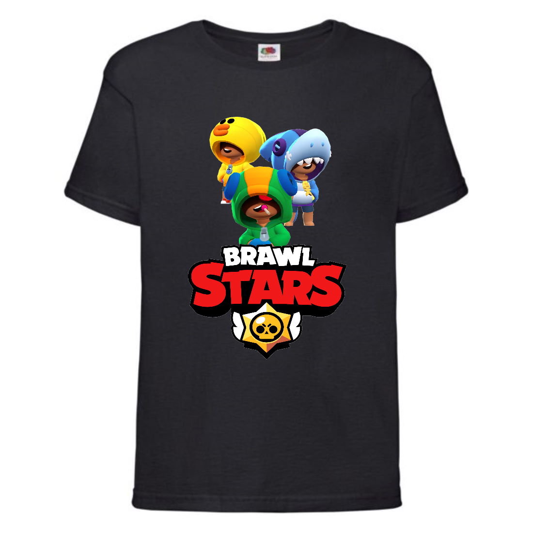 

Футболка детская Бравл Старс Три Лиона (Brawl Stars 3 Lion) черная (BS blc-7) 152 см