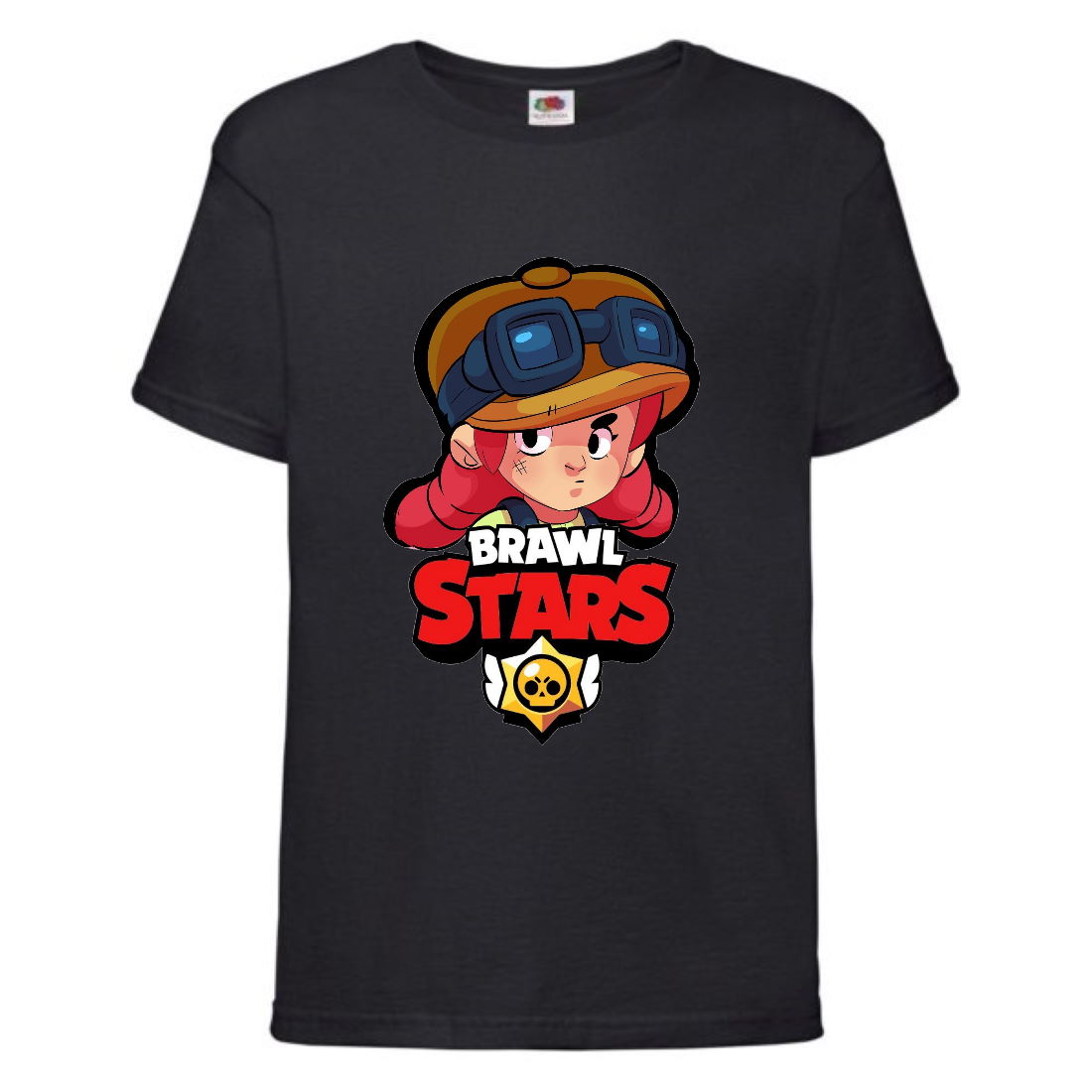 

Футболка детская Бравл Старс Джесси (Brawl Stars Jessie) черная 152 см