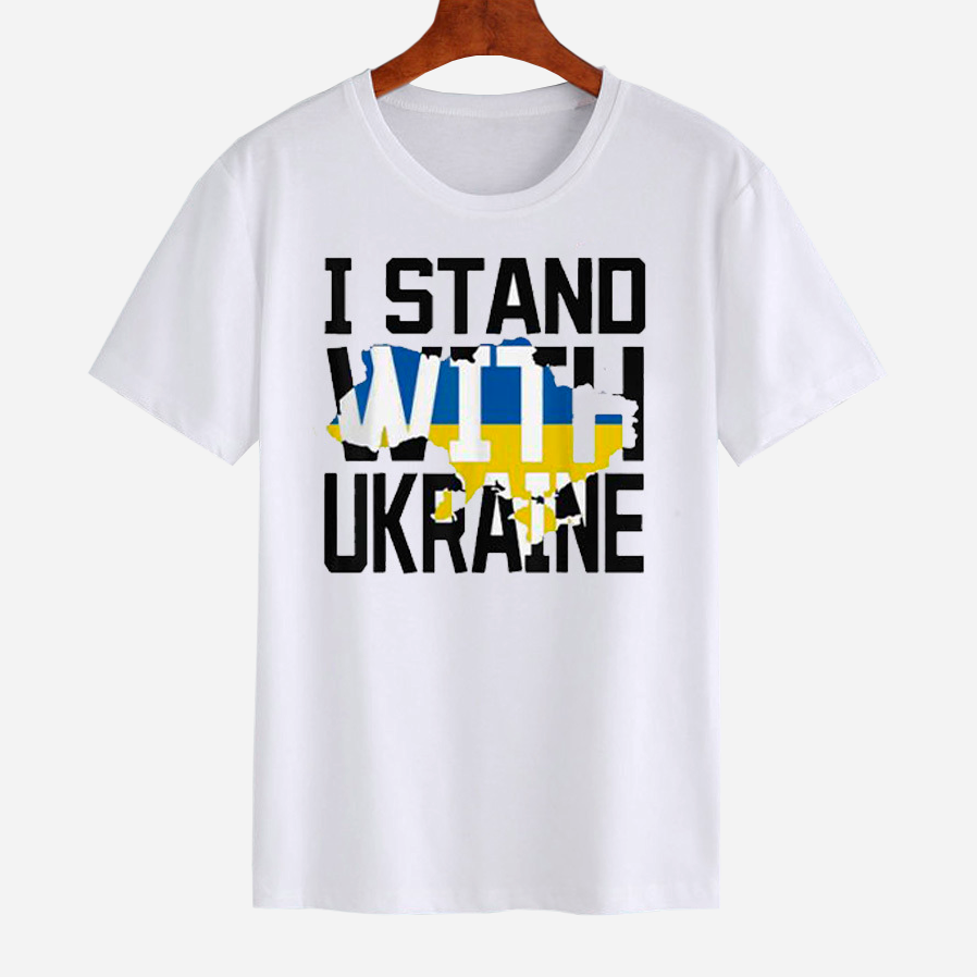 Акція на Футболка жіноча Love&Live I stand with Ukraine LLP01487 M Бiла від Rozetka