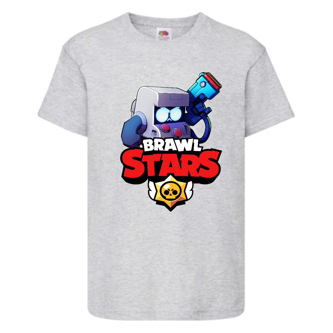 

Футболка детская Бравл Старс 8-БИТ (Brawl Stars 8-BIT) серая (BS gr-2) 140 см