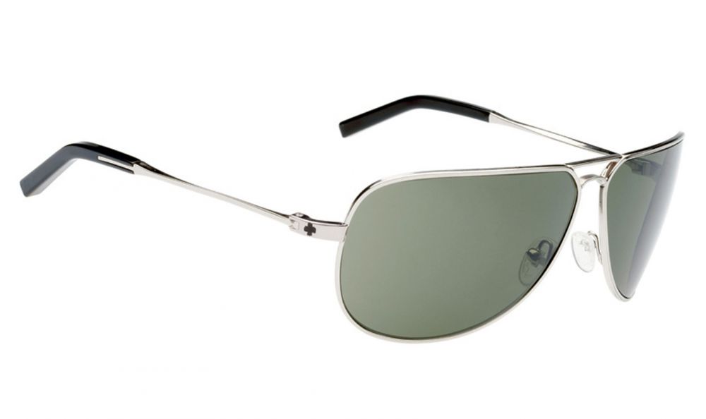 

Очки Spy Wilshire Silver Shiny Grey Green Polarized