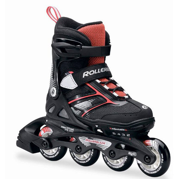 

Ролики Rollerblade Spitfire Combo Black/red 07629300 17.5-20.5