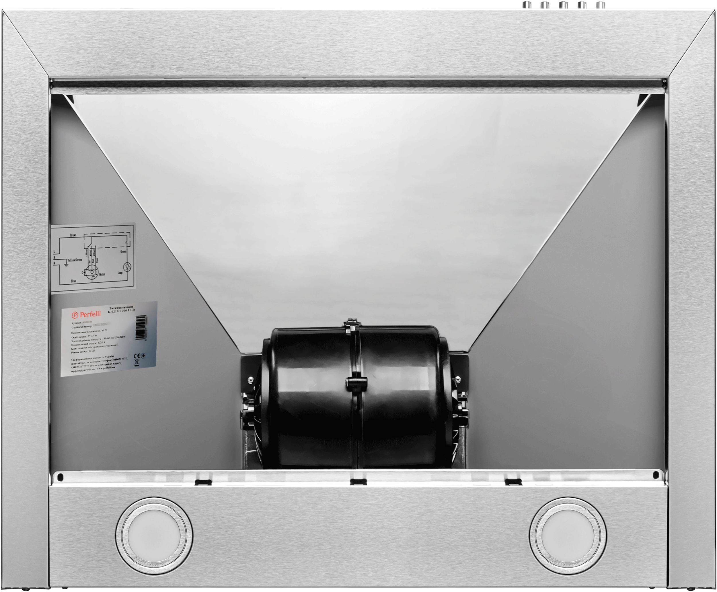 Витяжка Perfelli K 6210 I 700 LED — фото 6