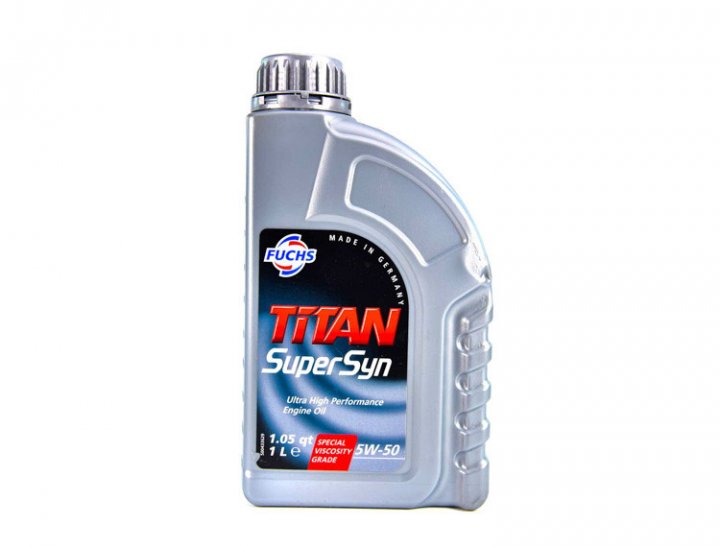 Моторное масло TITAN Supersyn SAE 5W-50 1л (601425721, 600640545 ...