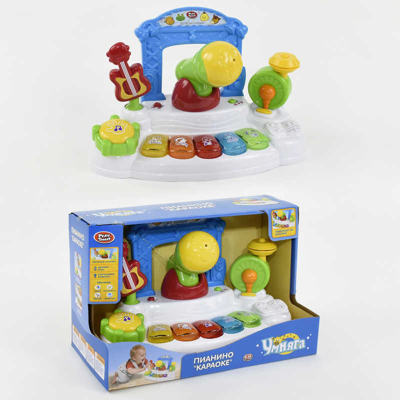 

Пианино Play Smart Умняга Караоке 7507 Разноцветное (2-7507-62388)