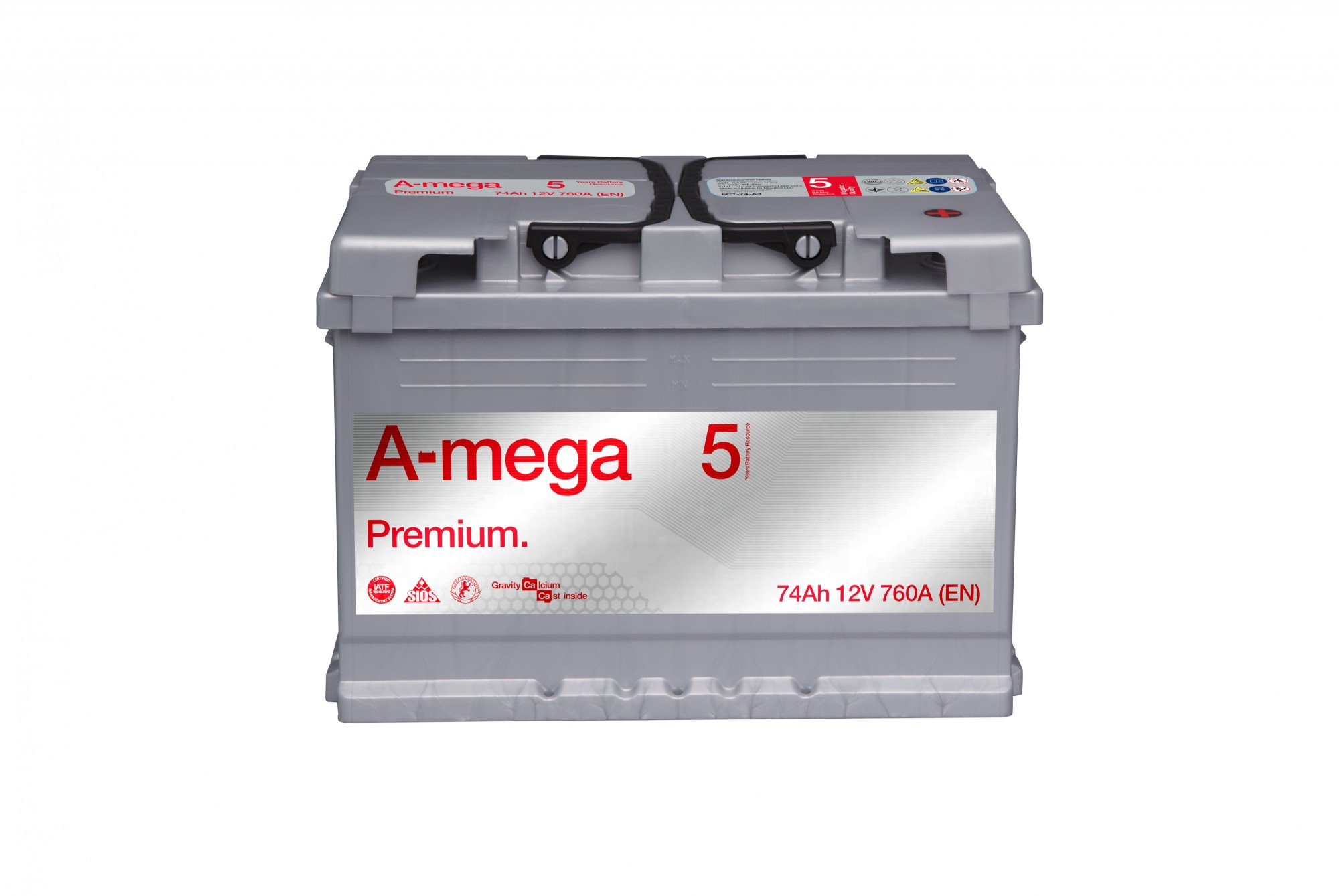 Аккумулятор A-mega Premium 74Ah 760А (- +) – низкие цены, кредит ...