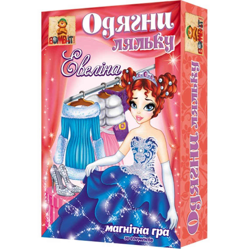 

Игра Бомбат гейм "Одень куклу. Эвелина"