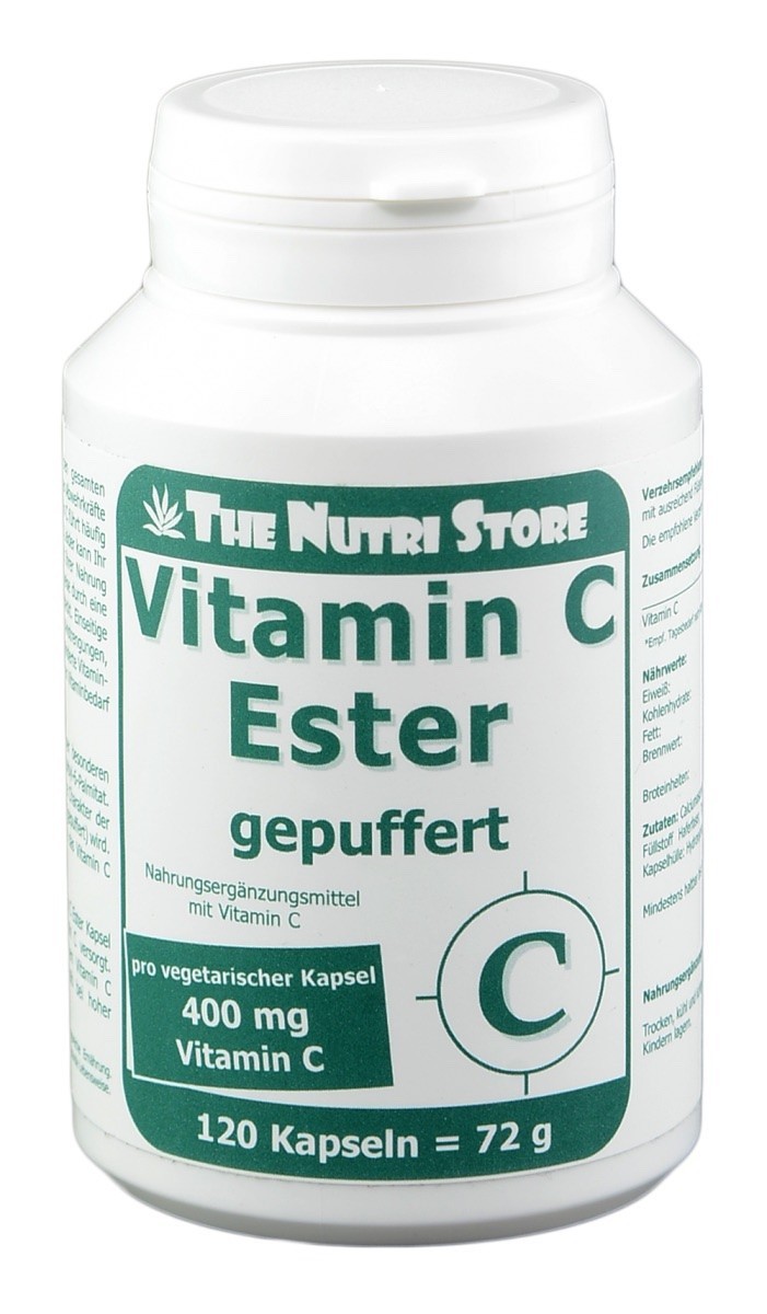 

Витамин С эфирной форме, буферизированный, The Nutri Store, 400 мг, 120 шт.