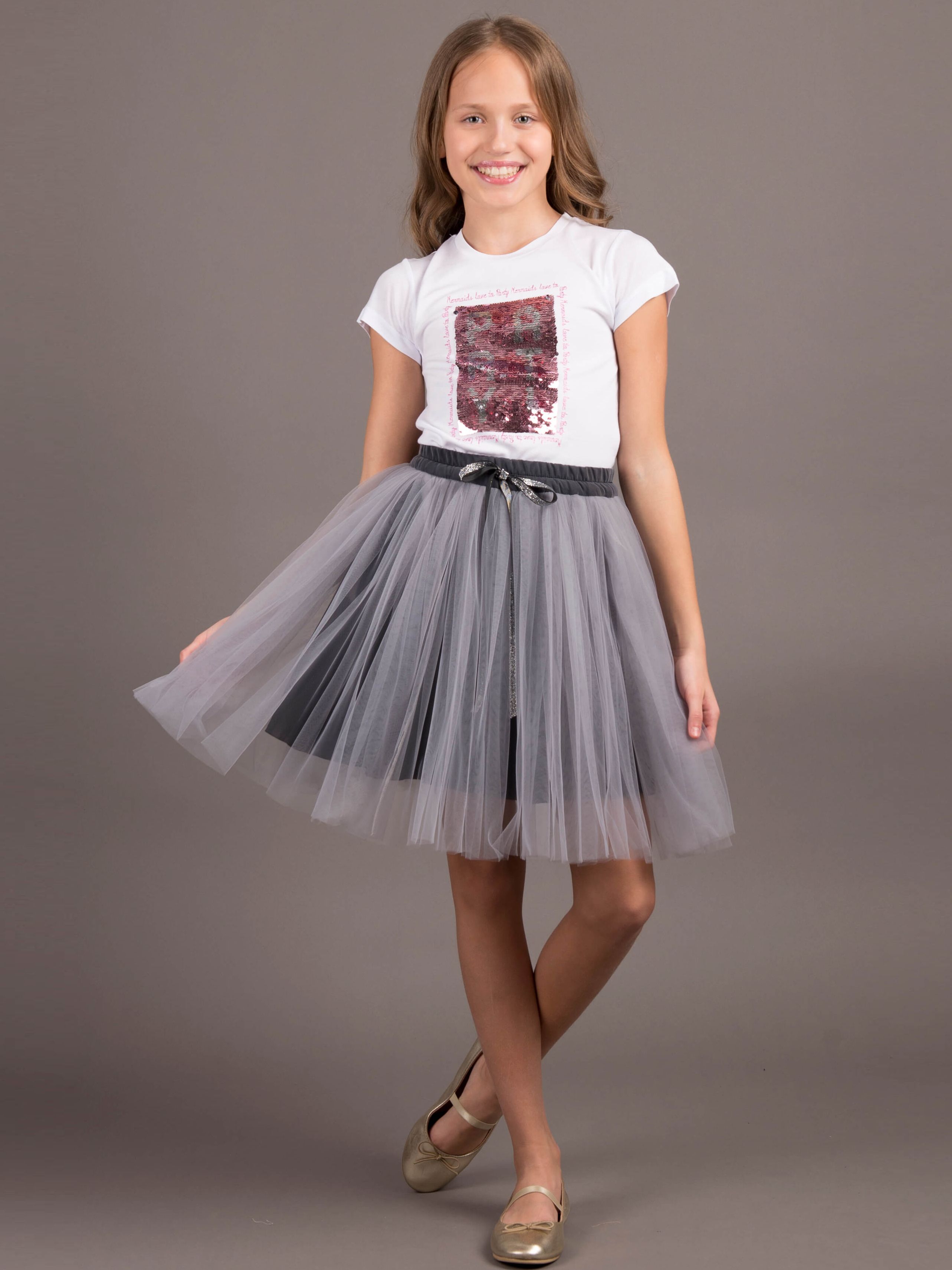 

Футболка ANDRE TAN Kids K20126P 134 см Белая