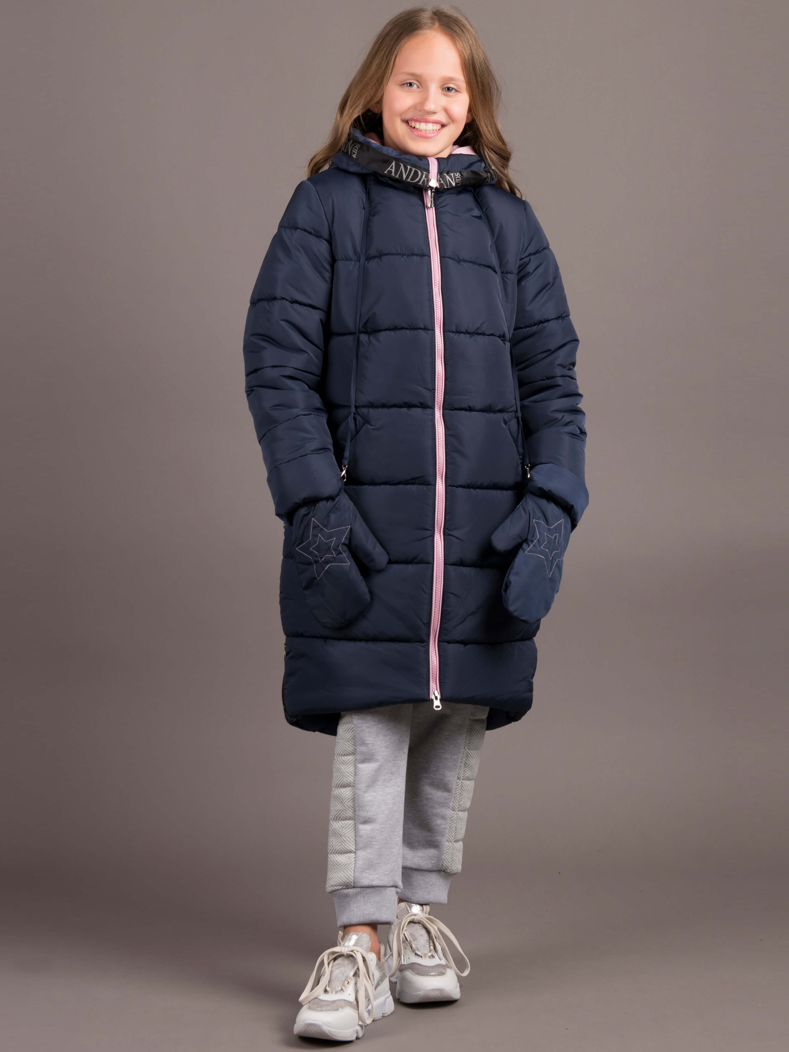 

Куртка ANDRE TAN Kids K30079P 128 см Синяя