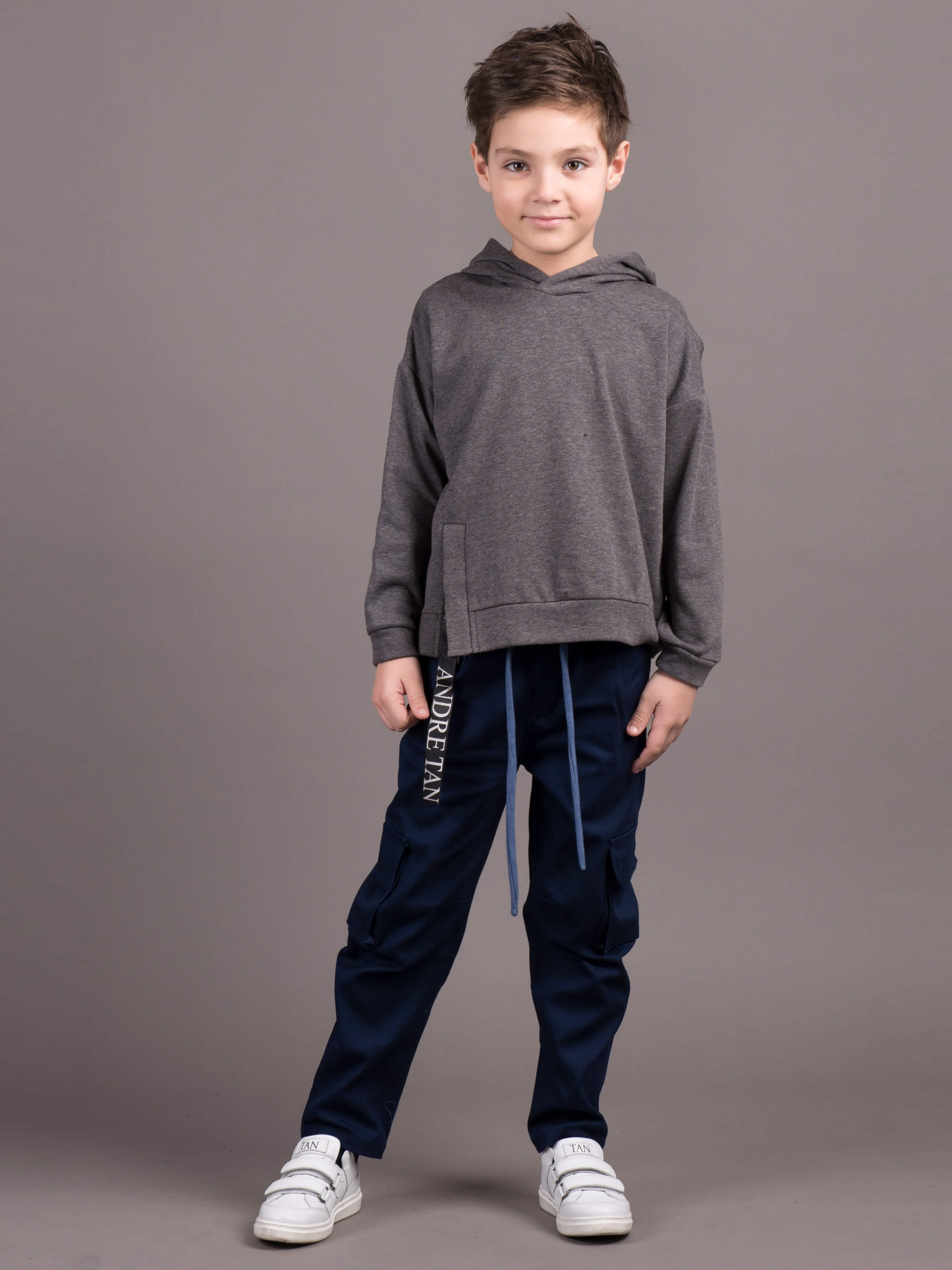 

Худи ANDRE TAN Kids K30084P 116 см Серое