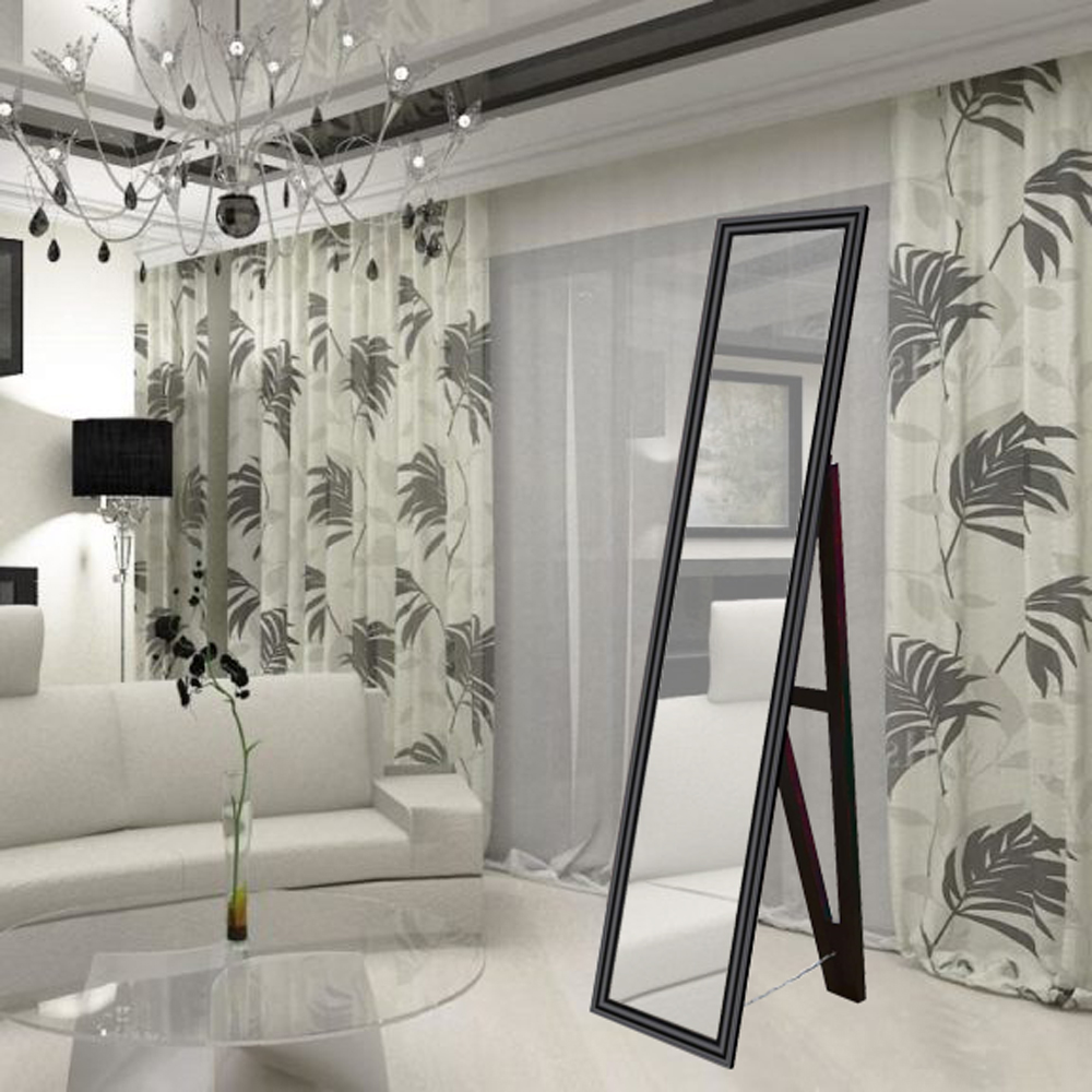 

Напольное зеркало IWARUM Glossy Small Black 45x167 черное
