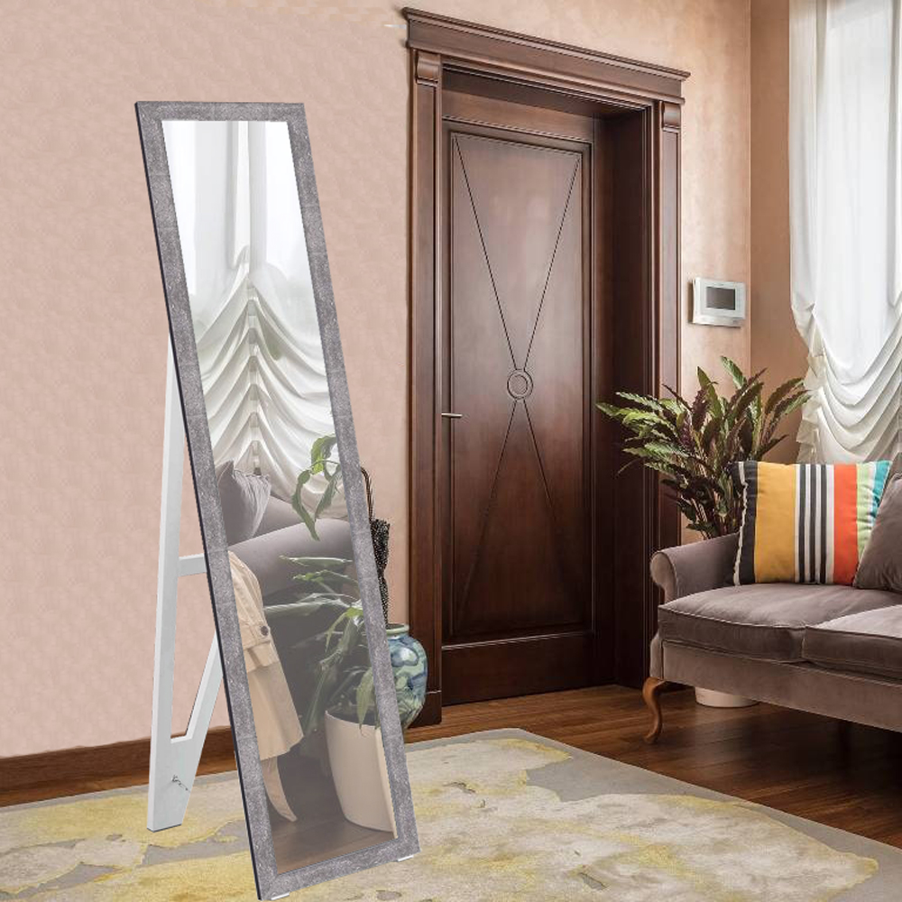 

Напольное зеркало IWARUM Sea Botton gray stone 45x169 серый камень