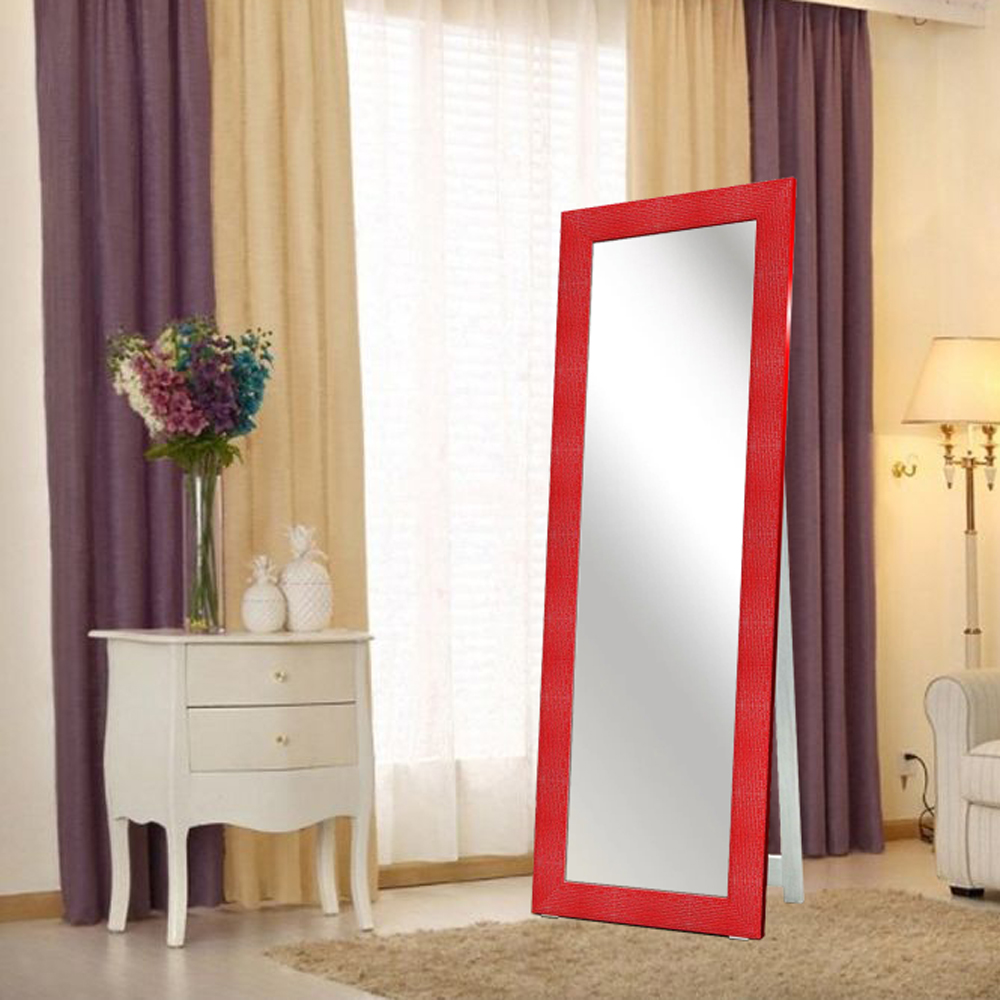 

Напольное зеркало IWARUM Tetris Red 60x174 красное