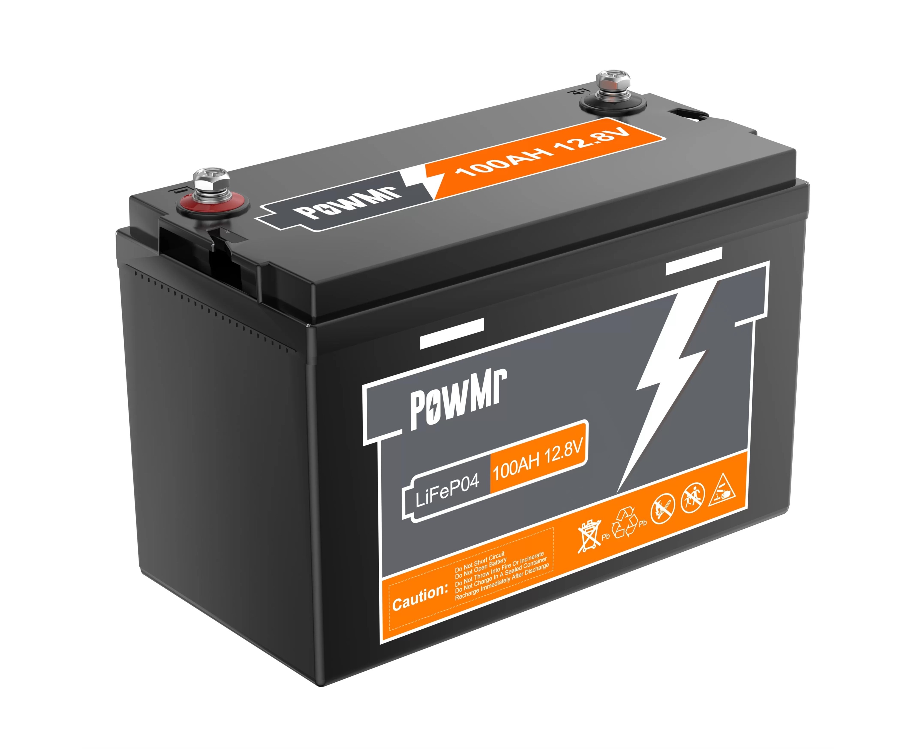 Акумулятор PowMr LiFePO4 POW-100AH-12V (12В / 100Аг) – фото, отзывы ...