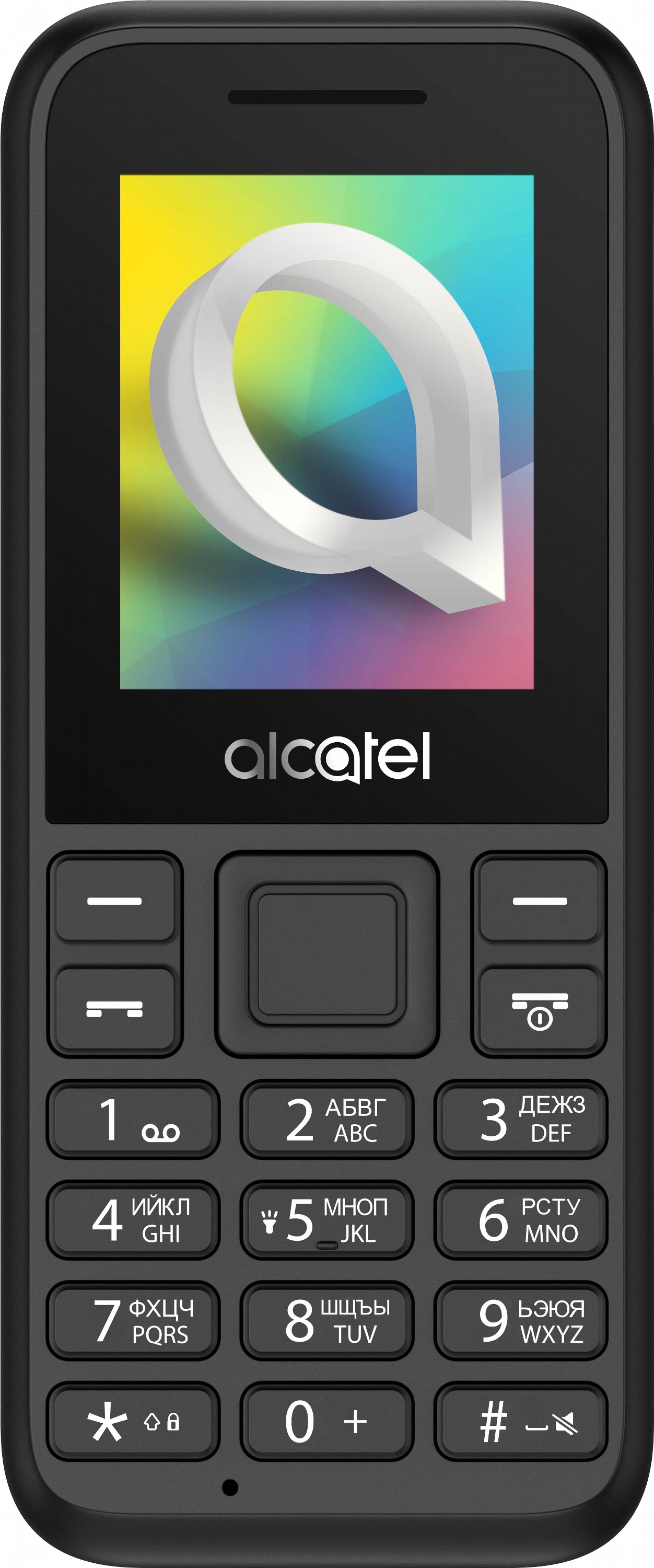 

Мобильный телефон Alcatel 1066 Dual SIM Black (1066D-2AALUA5)