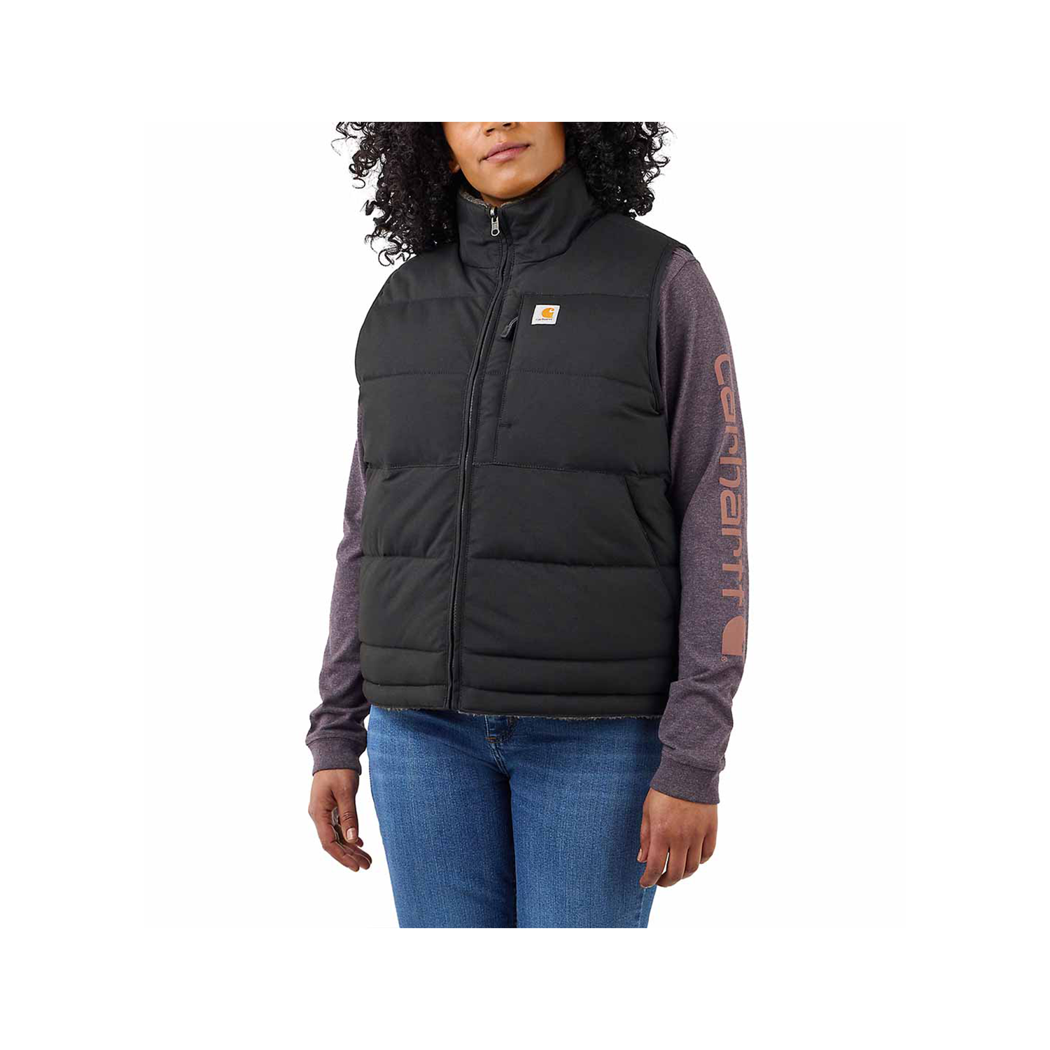 Жилетка двухсторонняя MONTANA RELAXED FIT, Carhartt, Black, M от ...