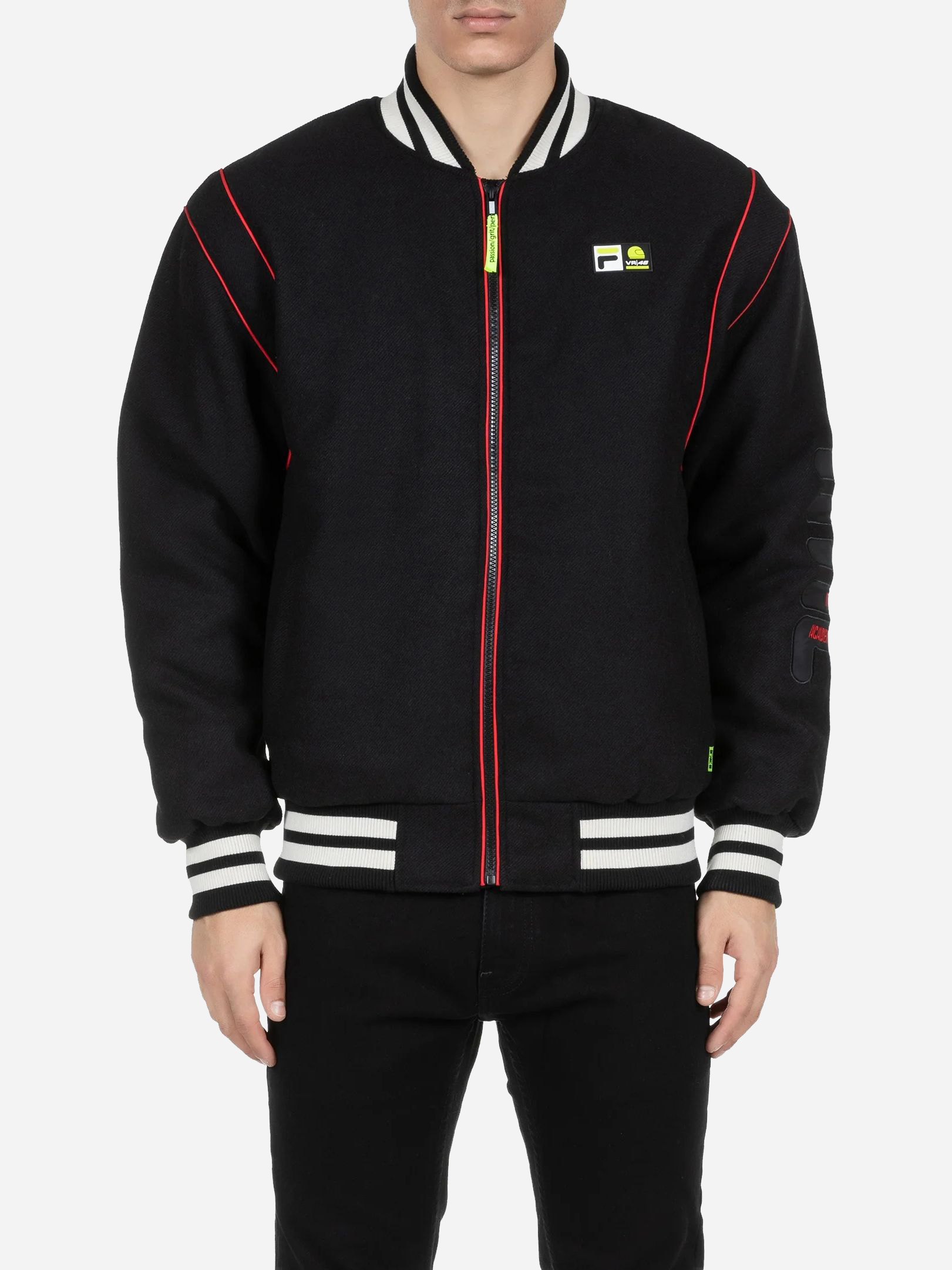 Бомбер Fila FAM0253-80010 M Черный (4064556377326_EU) – низкие цены ...