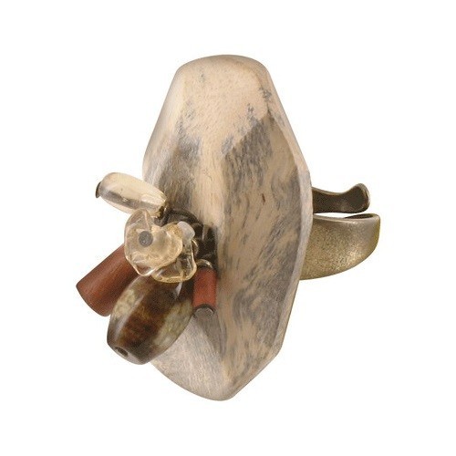 

Кольцо Nature Bijoux из тамаринда агата и цитрина TAMARINE (19-19543)