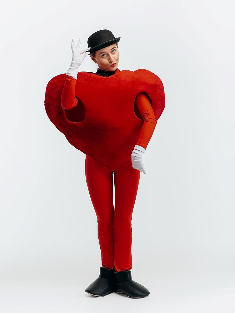 Аниматорский костюм сердце