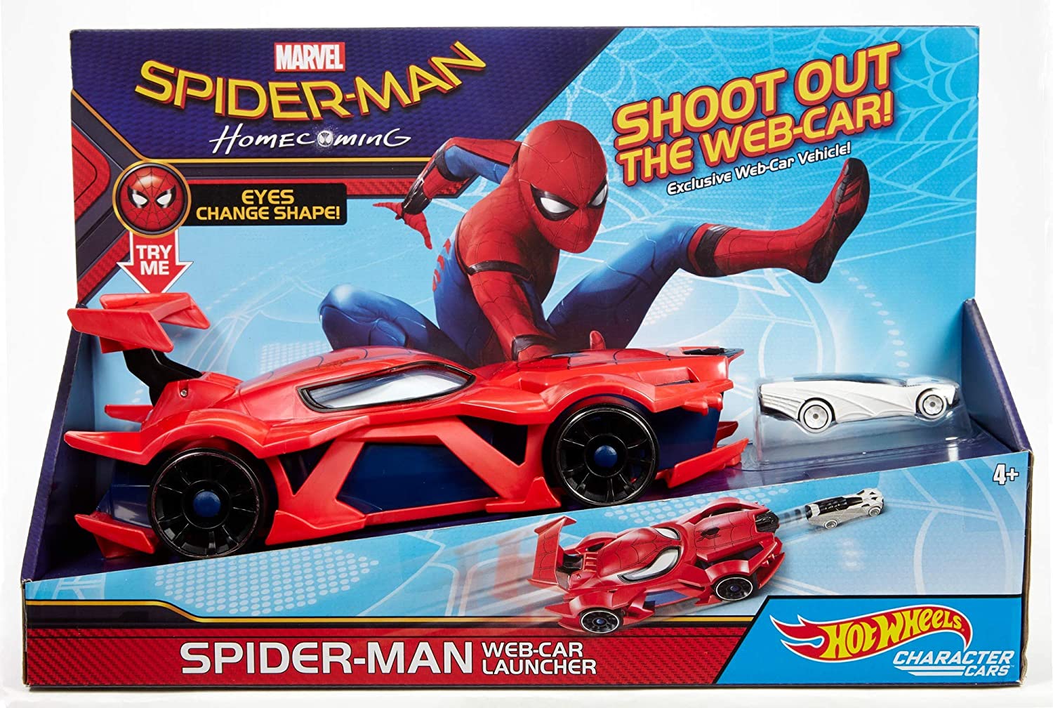 Хот Вилс Человек Паук Выплевывает Машинки Hot Wheels Marvel Spider-Man  Mattel FDM61 – фото, отзывы, характеристики в интернет-магазине ROZETKA от  продавца: ActionToyStore | Купить в Украине: Киеве, Харькове, Днепре,  Одессе, Запорожье, Львове