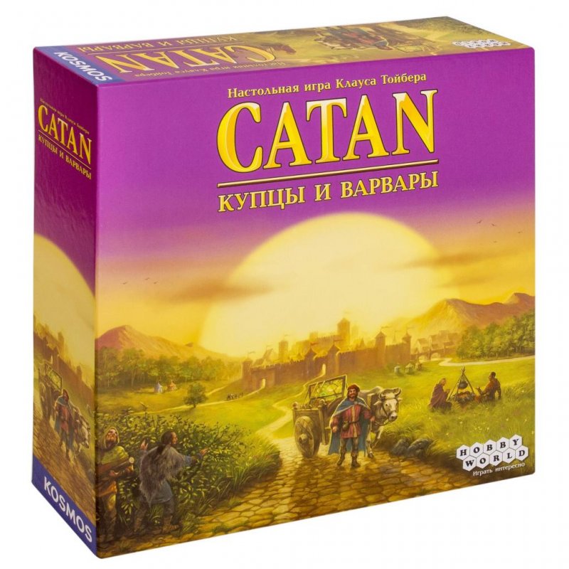 

Настольная игра Hobby World Колонизаторы. Купцы и варвары (4-е рус. изд., CATAN) (181901)