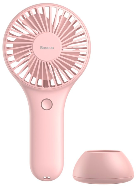 

Вентилятор портативный BASEUS Bingo Hand & Desktop Fan Pink (CXBG-04)