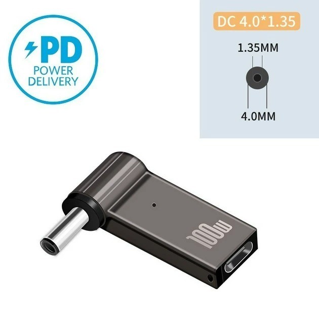 Переходник для питания ноутбука от PD павербанка USB-C to DC 20V для ...