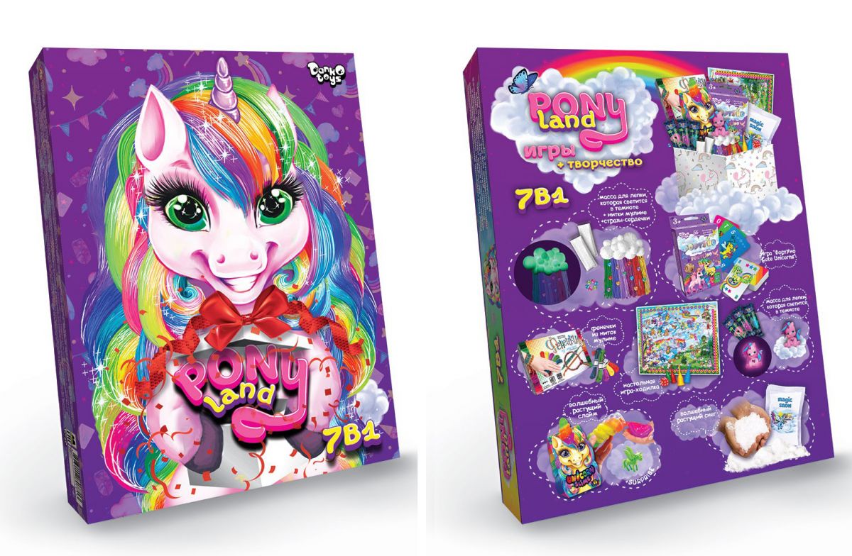 

Игровой набор Pony Land рус Dankotoys (PL-01-01) (145132)