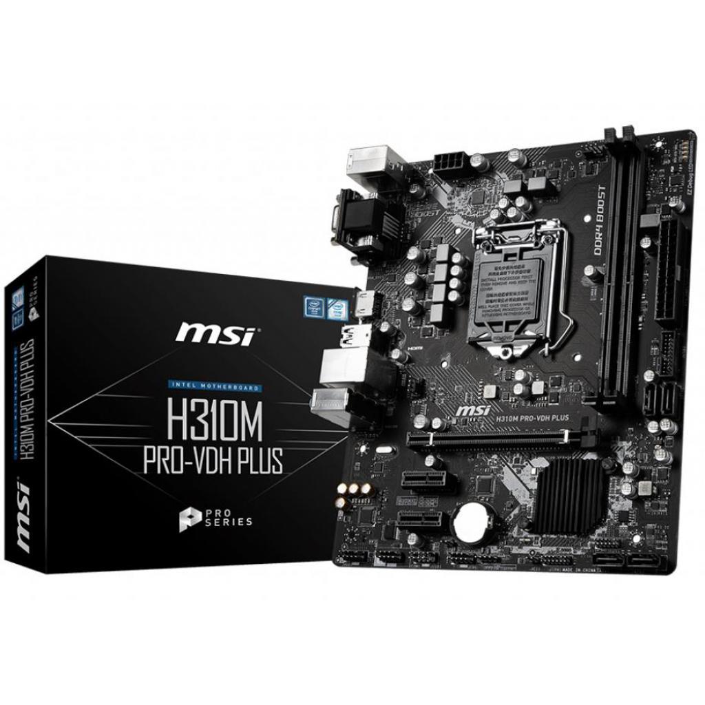 

Материнская плата MSI H310M PRO-VDH PLUS