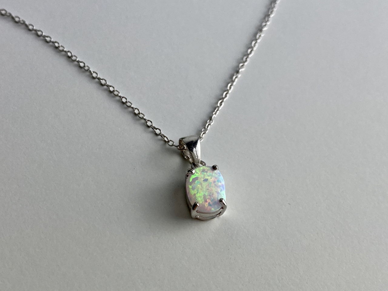 

Серебряная цепочка с кулоном опал Восторг Sky Jewelry (2625)