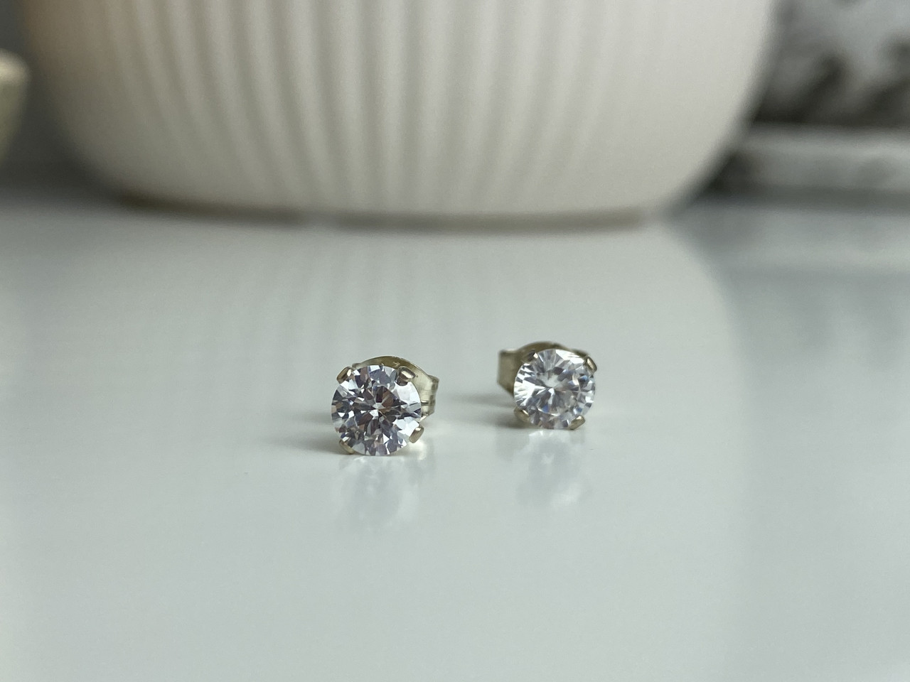 

Серебряные серьги с Фианитами Нежность Sky Jewelry