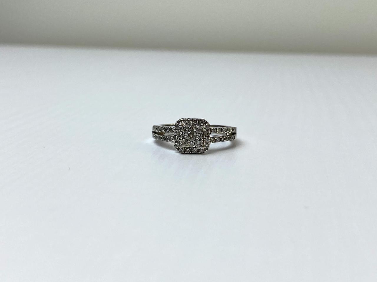 

Кольцо из белого золота с Бриллиантами Блеск Алмаза Sky Jewelry 665 17