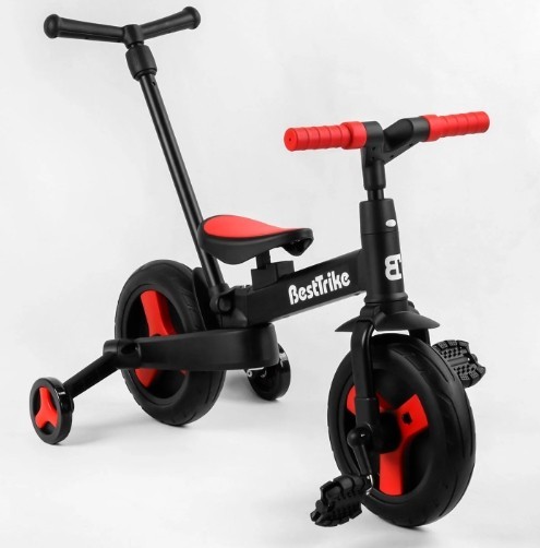 Велосипед-трансформер Best Trike 23031 колеса PU 10’’, родительская ...