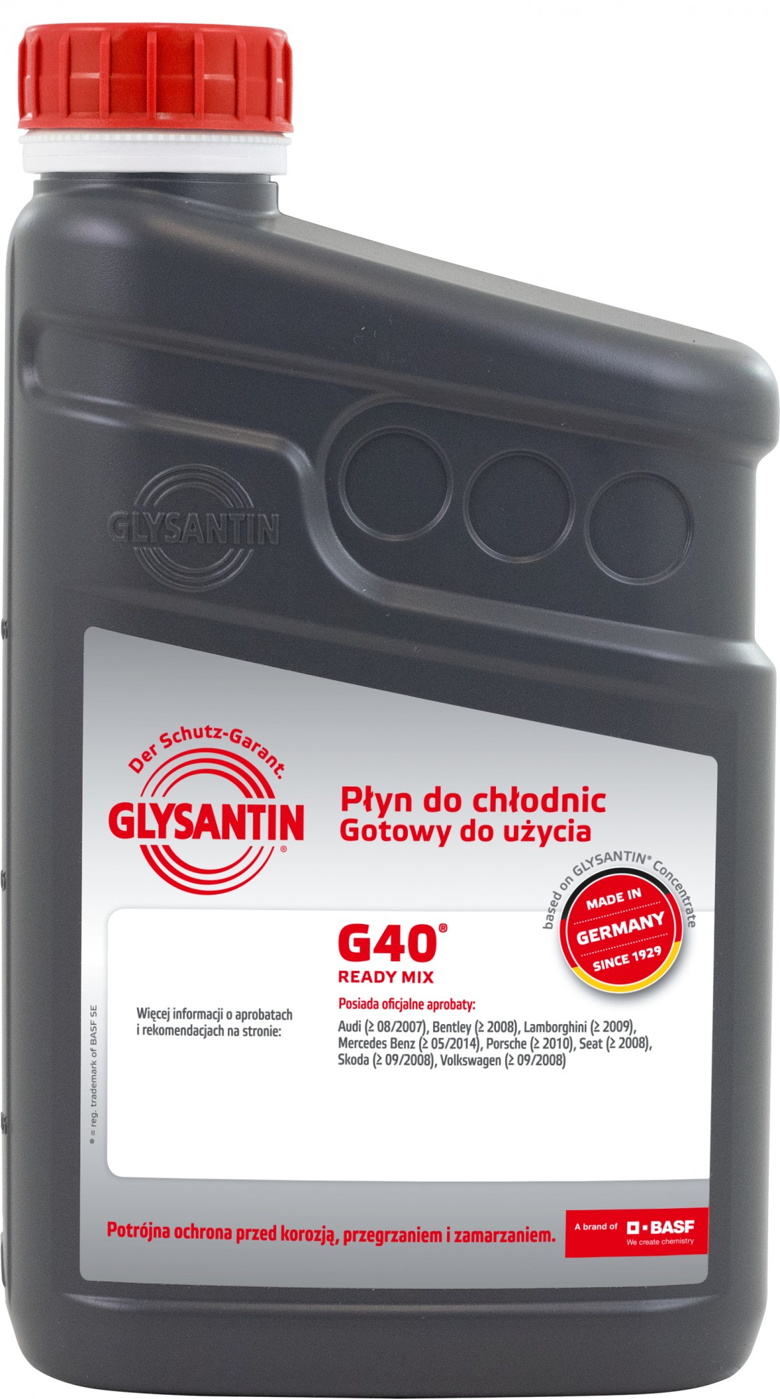 Антифриз готовый GLYSANTIN G40 READY MIX для системы охлаждения 1
