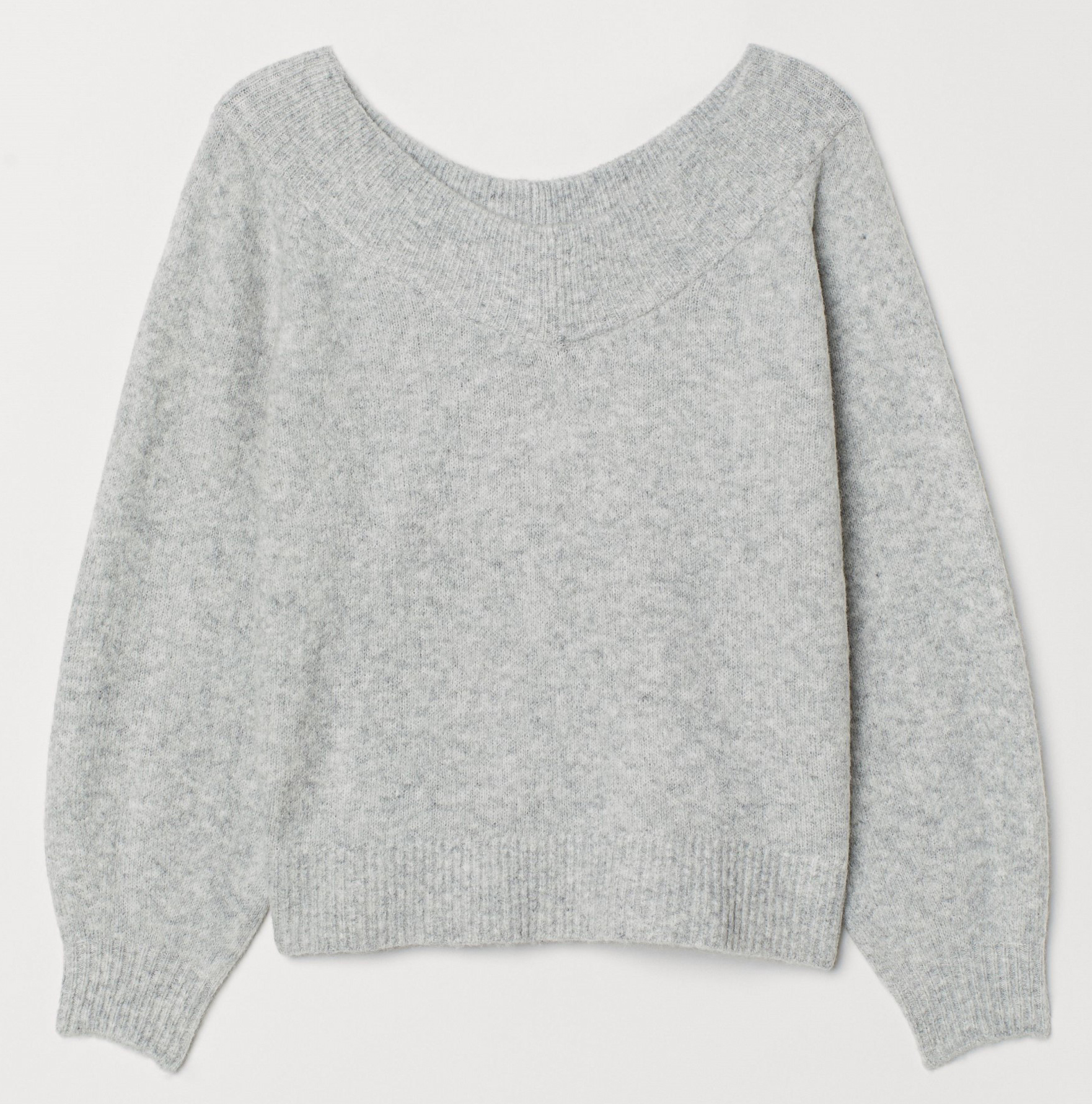

Джемпер H&M 7258939 2XL Серый